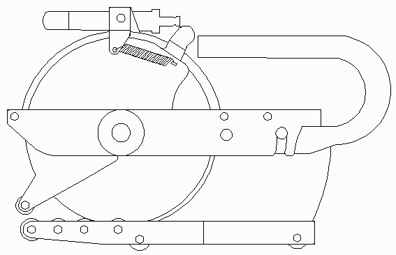 Gummischneidemaschine